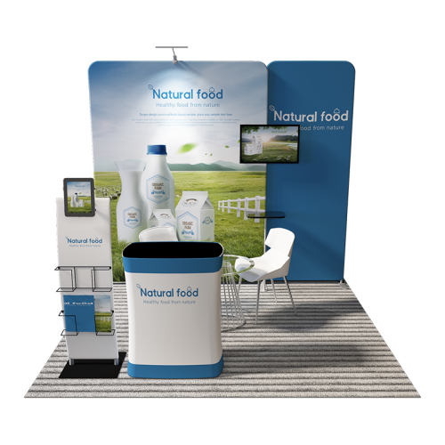 పోర్టబుల్ మాడ్యులర్ డిస్ప్లే ఎగ్జిబిషన్ బూత్ ట్రేడ్ షో బూత్